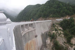 汕头水库大坝堵漏